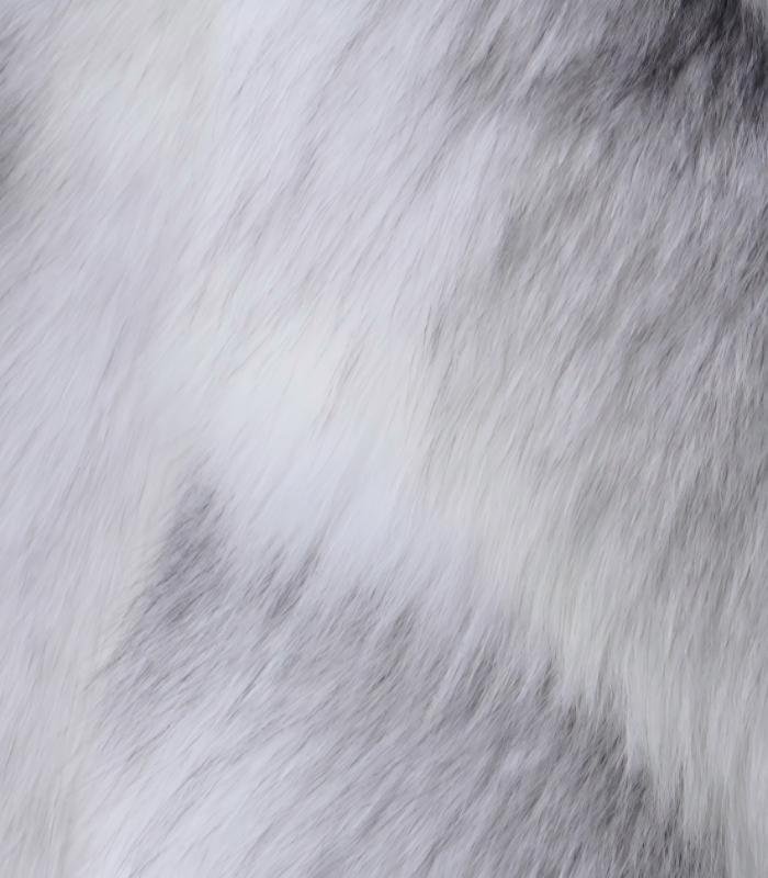 Unique Markings! Full‑skin Cross Fox Short Coat, Exclusive, Luxurious and One‑of‑a‑Kind - Image 4