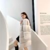 Women's Long Fox Fur Coat, Real Full Skin Luxury Winter Outerwear for Women