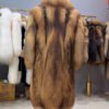 #2973 Women Men Long Full Skin Raccoon Fur Coat Oversized, Fur Vintage Luxury Winter .B